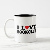 I LiebeBookclub Zweifarbige Tasse (Links)