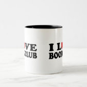 I LiebeBookclub Zweifarbige Tasse (Mittel)