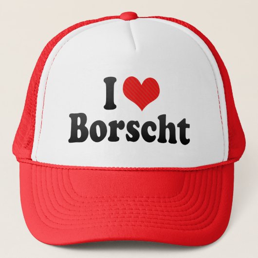 I LiebeBorscht Truckerkappe (Vorderseite)
