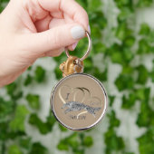 I Liebeborzoi-Schlüsselkette Schlüsselanhänger (Hand)