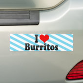 I LiebeBurritos Autoaufkleber (Auf Auto)