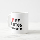 I LiebeBurritos Kaffeetasse (Vorderseite Links)