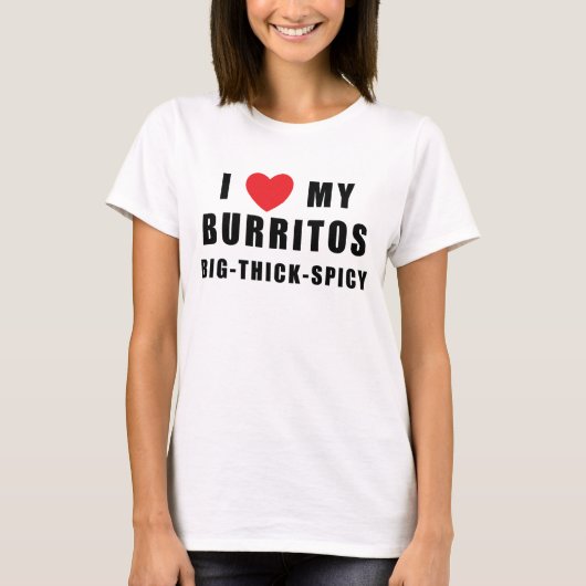 I LiebeBurritos T-Shirt (Vorderseite)