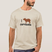 I LiebeCapybara T-Shirt (Vorderseite)