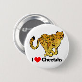 I LiebeCheetahs Button (Vorne & Hinten)