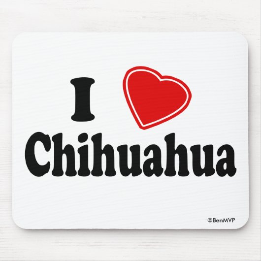 I LiebeChihuahua Mousepad (Vorne)