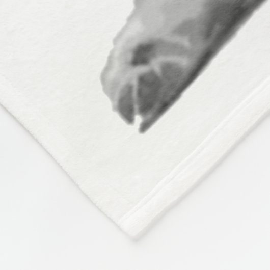 I LiebeCorgi Fleecedecke (Ecke)