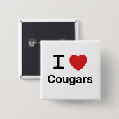 I LiebeCougars Button (Vorne & Hinten)