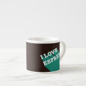I LiebeEspresso Espressotasse (Vorderseite Rechts)