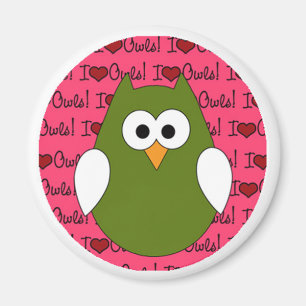 I Liebeeulen Magnet
