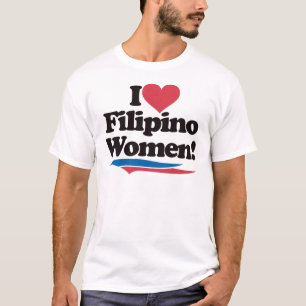 I Liebefilipino-Frauen T-Shirt
