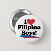 I Liebefilipino-Jungen Button (Vorne & Hinten)