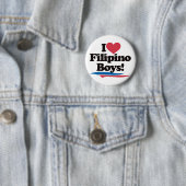 I Liebefilipino-Jungen Button (Beispiel)