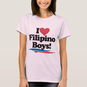 I Liebefilipino-Jungen T-Shirt