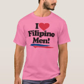 I Liebefilipino-Männer T-Shirt (Vorderseite)