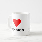 I LiebeForensics Kaffeetasse (Vorderseite Links)