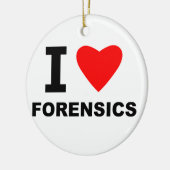I LiebeForensics Keramik Ornament (Links)