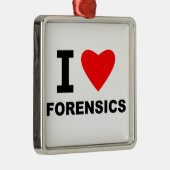 I LiebeForensics Ornament Aus Metall (Rechts)
