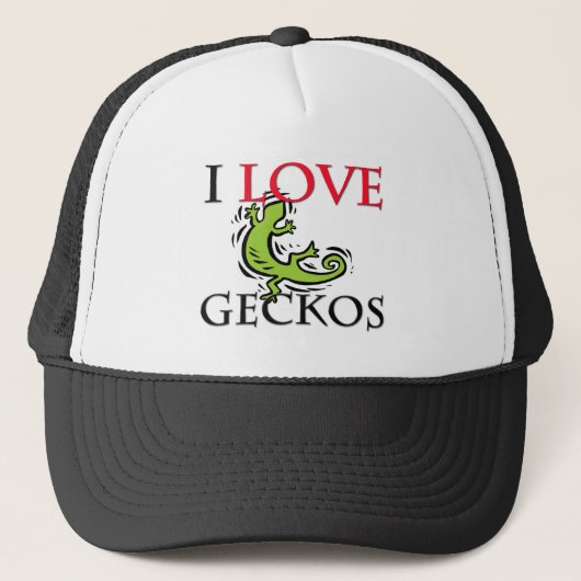 I LiebeGeckos Truckerkappe (Vorderseite)