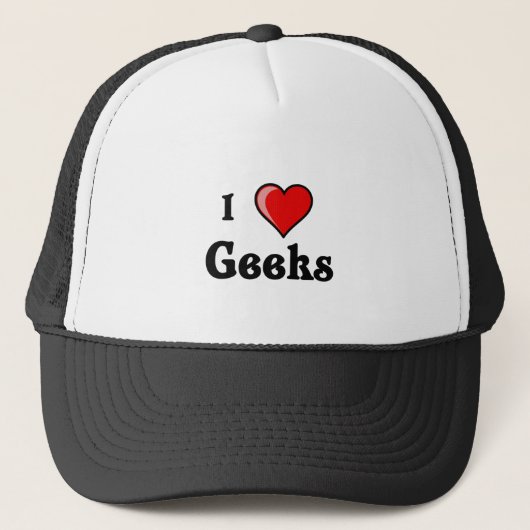 I LiebeGeeks Truckerkappe (Vorderseite)