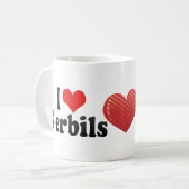 I LiebeGerbils Kaffeetasse (Vorderseite Links)
