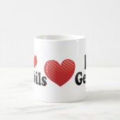 I LiebeGerbils Kaffeetasse (Mittel)