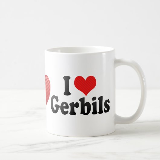 I LiebeGerbils Kaffeetasse (Rechts)