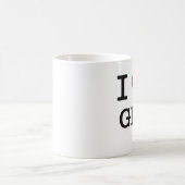 I LiebeGps Kaffeetasse (Mittel)