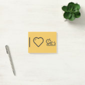 I Liebegymnast-Schuhe Post-it Klebezettel (Büro)