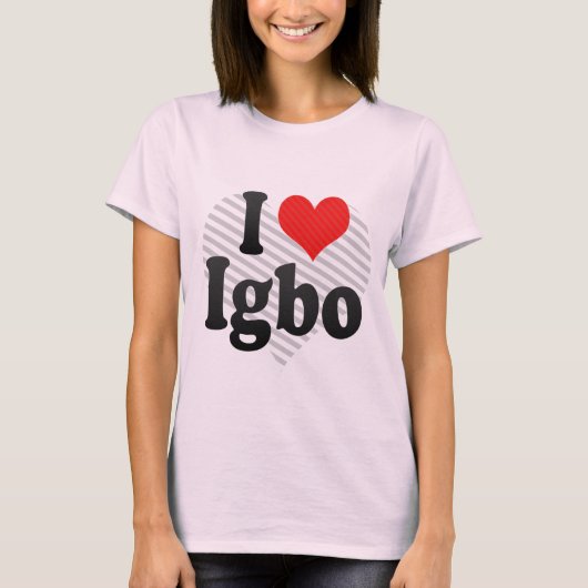 I LiebeIgbo T-Shirt (Vorderseite)