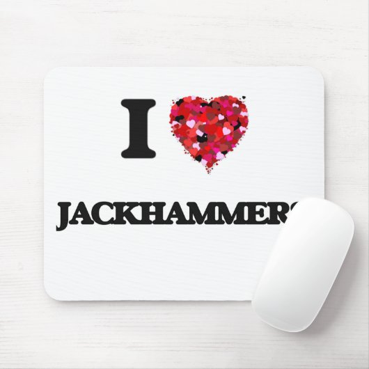 I LiebeJackhammers Mousepad (Mit Mouse)
