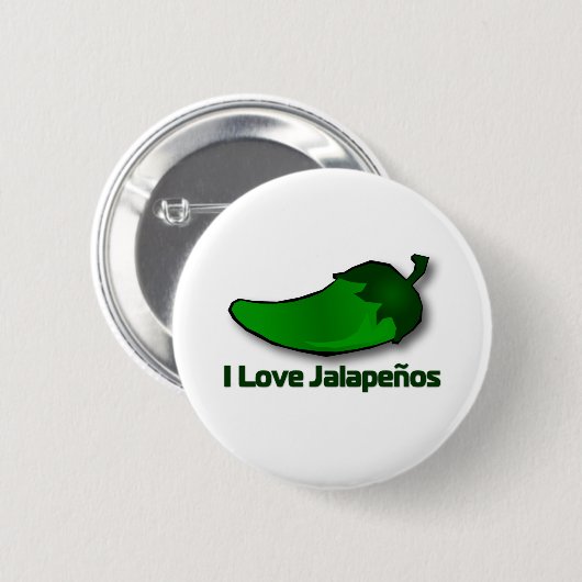 I LiebeJalapenos Button (Vorne & Hinten)