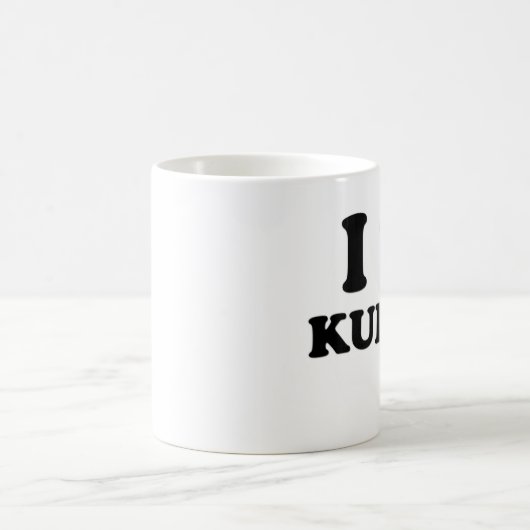 I LiebeKudos Kaffeetasse (Mittel)