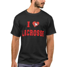 I Liebelacrosse-T - Shirt-Geschenke
