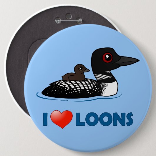 I LiebeLoons Button (Vorne & Hinten)