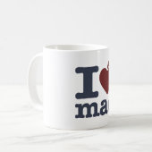 I LiebeMac Kaffeetasse (Vorderseite Links)