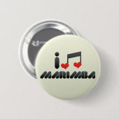 I LiebeMarimba Button (Vorne & Hinten)