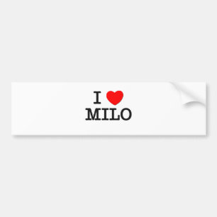 I LiebeMilo Autoaufkleber