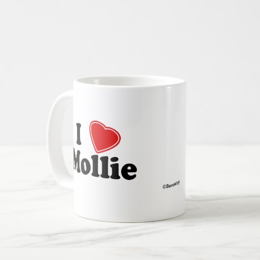 I LiebeMollie Kaffeetasse (Vorderseite Links)