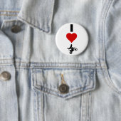 I LiebeMotocross (vertikal) Button (Beispiel)
