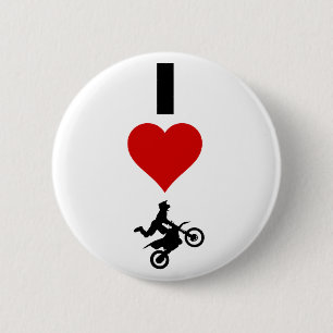 I LiebeMotocross (vertikal) Button