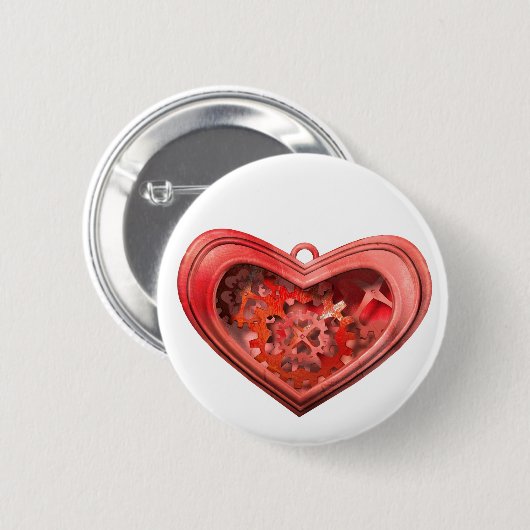 I LIEBEN BUTTON (Vorne & Hinten)