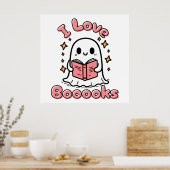 i Lieben Ghost halloween Poster (Küche)
