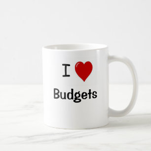 I Lieben - I Heftbudgets Kaffeetasse
