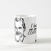 I Lieben ich etwas Kaffee Kaffeetasse (Mittel)