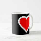 I LIEBEN KAFFEETASSE (VorderseiteRechts)