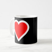 I LIEBEN KAFFEETASSE (Vorderseite Links)