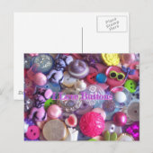 I LIEBEN POSTKARTE (Vorne/Hinten)