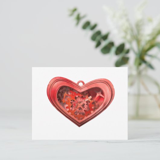 I LIEBEN POSTKARTE (Stehend Vorderseite)