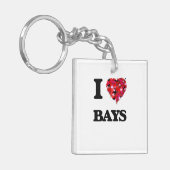 I Lieben Schlüsselanhänger (Vorderseite links)